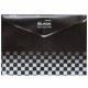Папка-конверт на кнопке deVENTE TOTAL BLACK A4 (240*335мм) 180 мкм, непрозрачная черная с дизайном , индивидуальная маркировка