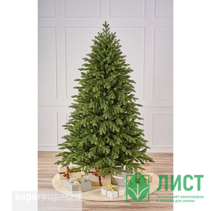 Елка 180см "Кремлевская" (хвоя литая+ПВХ, ветки на шарнирах, подставка металл.) арт.ЕКРС 18