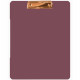 Планшет А4 пластик бургунди deVENTE с выдвижным подвесом с металлическим прижимом цвета розового золота арт.3034516 (Ст.12/48)