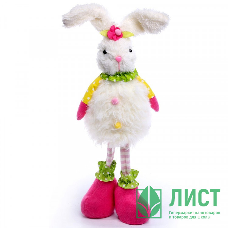 Игрушка мягкая СГ "Зайка" 32см цв.белый арт.7634309