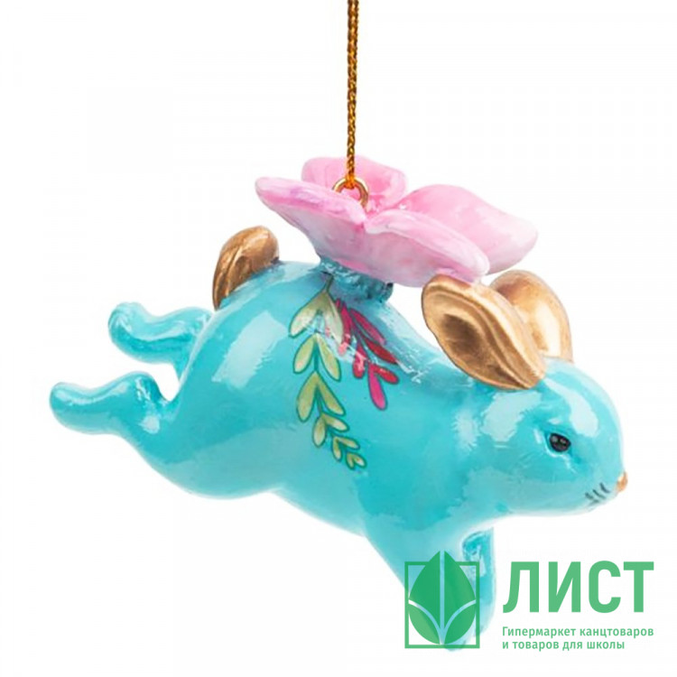 Украшение декоративное "Заяц" 07см арт.89279