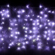 Гирлянда электрическая уличная занавес Дождь 2*1,5м 320LED "Мерцание" цвет белый (светлый провод) арт.183-095