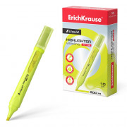 Маркер флуорисцентный ErichKrause Liquid Visioline V-14 Neon 0,6-4мм скош. желтый арт.56027 (Ст.10)