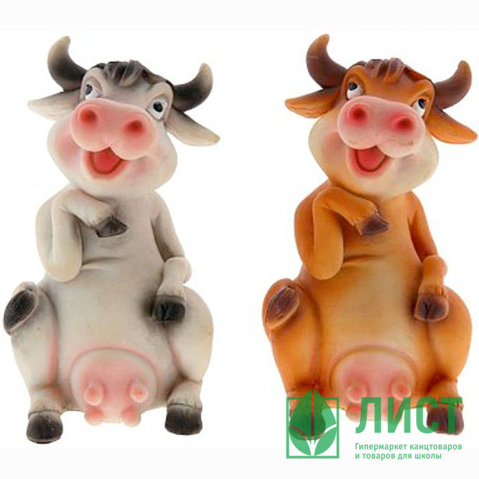 Копилка СГ "Коровка" 13,5см в ассортименте арт.752897