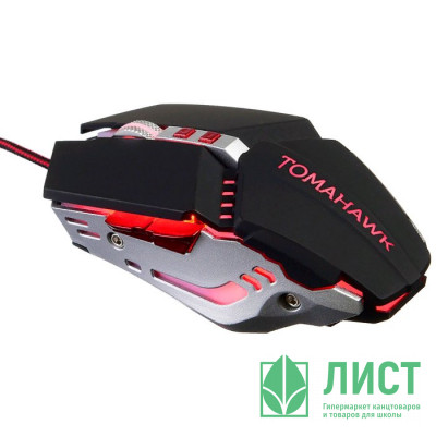 Мышь провод. Oklick 999G TOMAHAWK черный/серебристый оптическая Мышь провод. Oklick 999G TOMAHAWK черный/серебристый оптическая