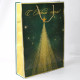Пакет подароч. бумаж. 33*45,7см "Новогоднее сияние" цв.зелен/золото арт.95785FE