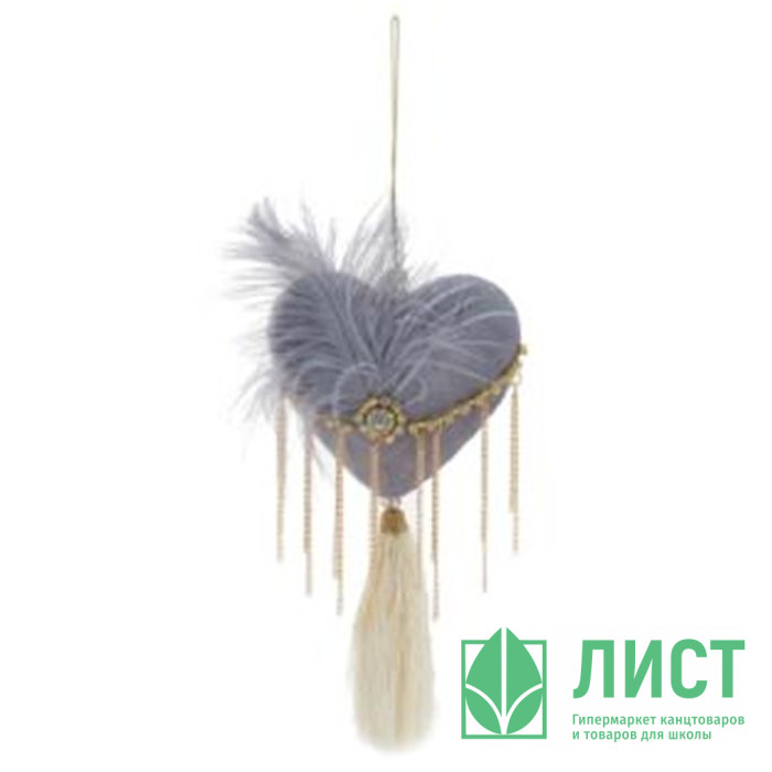 Украшение декоративное "Сердце" 22см арт.761564