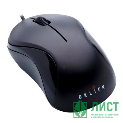 Мышь провод. Oklick 115S оптическая, USB, черный Мышь провод. Oklick 115S оптическая, USB, черный