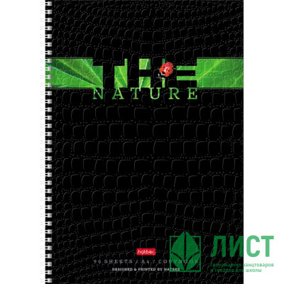 Тетрадь А4 клетка 96 листов на гребне (Hatber) Nature ассорти арт 96Т4тВ1гр Тетрадь А4 клетка 96 листов на гребне (Hatber) Nature ассорти арт 96Т4тВ1гр