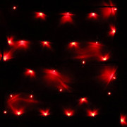 Гирлянда электрическая для дома точечная 3,5м 36LED цвет красный (зеленый провод) 8режимов арт.130-364