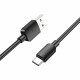 Кабель Type-C - Lightning HOCO X96 Hyper iP, 1м, черный