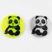 Значок Панда светоотражающий 5,8см цв.МИКС арт.10198312