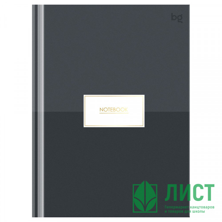 Бизнес-блокнот А6 твердая обложка 80 листов (BG) Minimal глянцевая ламинация тиснение фольгой ассорти арт ББ6т80_лг 62665