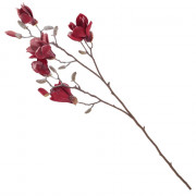 Украшение декоративное "Ветка. Цветы магнолии" 90м арт.804984