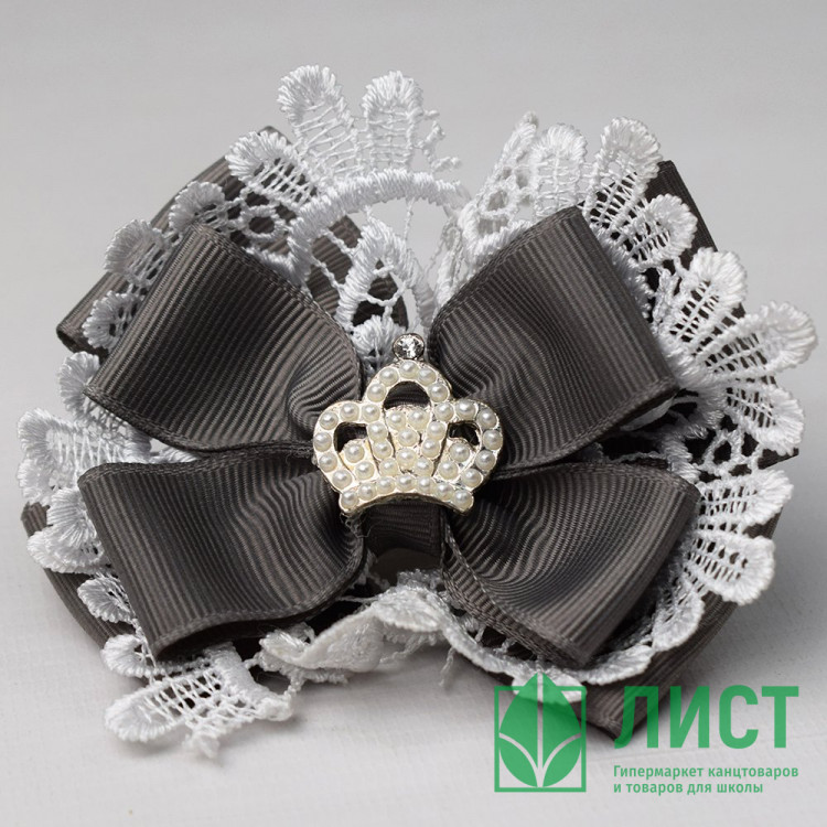 Резинка для волос Arco Carino арт.12-129 серый