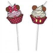 Трубочки для коктейля Минни Кафе 6шт/наб. арт.4826799