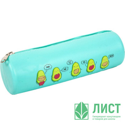Пенал-тубус 1 отделение силиконовый (deVente) Avocado friends арт.7021205 Пенал-тубус 1 отделение силиконовый (deVente) Avocado friends арт.7021205