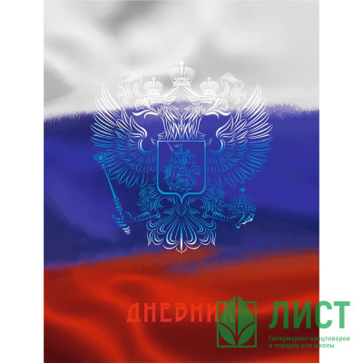 Дневник школьный  твердая обложка (Listoff) Дневник российского школьника Дизайн 4 глянцевая ламинация арт.ДУ254002 Дневник школьный  твердая обложка (Listoff) Дневник российского школьника Дизайн 4 глянцевая ламинация арт.ДУ254002