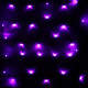 Гирлянда электрическая для дома точечная 3,5м 36LED цвет фиолетовый (зеленый провод) 8режимов арт.130-363