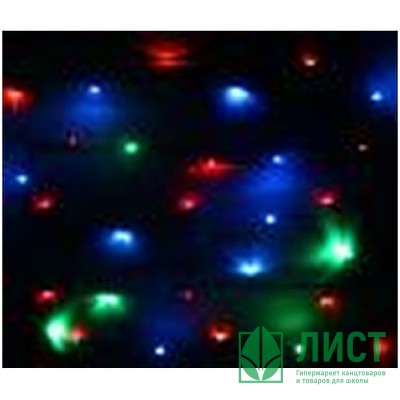 Гирлянда электрическая уличная сетка 2*1,5м 192LED цвет мульти (светлый провод) 8режимов арт.183-0004 Гирлянда электрическая уличная сетка 2*1,5м 192LED цвет мульти (светлый провод) 8режимов арт.183-0004