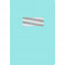 Блокнот А5 мягкая обложка скоба 48л. (Listof) Misty Turquoise soft-touch ламинация тиснение фольгой арт.ТКФ489249 - 
