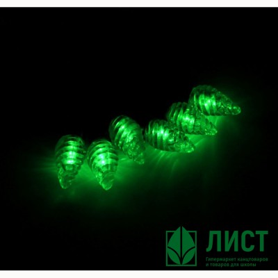 Гирлянда эл. Уличная фигурная 05м 40л. Led растаявший лёд цв.Зеленый (т.Провод) арт.185567 Гирлянда эл. Уличная фигурная 05м 40л. Led растаявший лёд цв.Зеленый (т.Провод) арт.185567