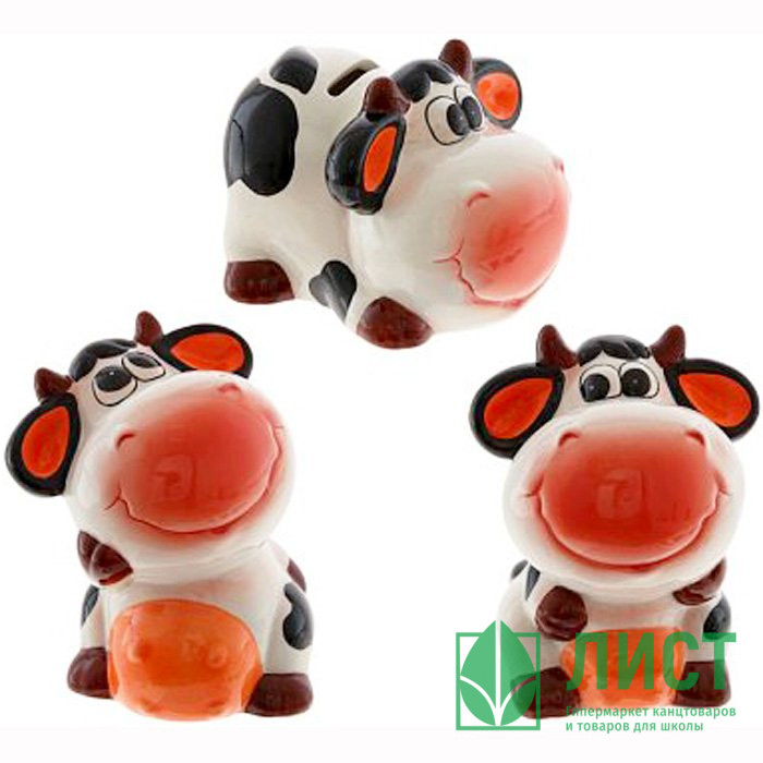 Копилка СГ "Бычок" 12см асс. арт.752994