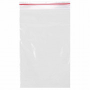 Пакет с замком (Zip Lock гриппер) 120*170мм, комплект 100штук в упаковке 28 мкм(Ст.15)