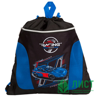Сумка для сменной обуви 1 отделение (deVENTE) Racing внешний карман на молнии 38x43см арт.7040387 Сумка для сменной обуви 1 отделение (deVENTE) Racing внешний карман на молнии 38x43см арт.7040387