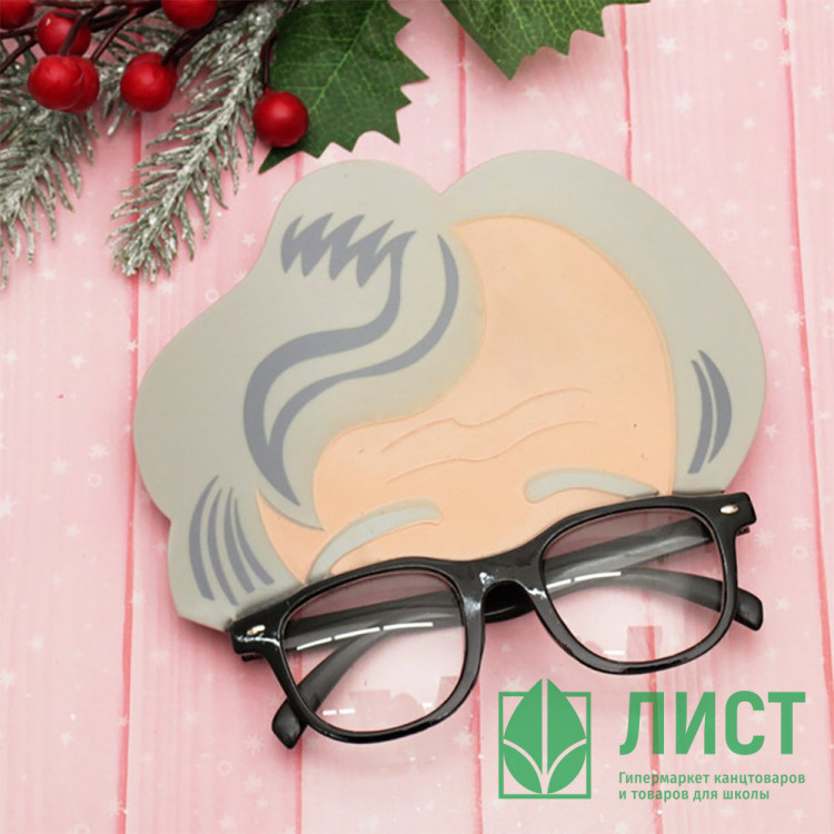 Очки карнавальные "Седой дедушка" 17*16см арт.774-279