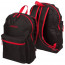 Рюкзак для девочки (deVENTE) Black 40x29x17см черный с красным арт.7032380 - 