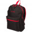 Рюкзак для девочки (deVENTE) Black 40x29x17см черный с красным арт.7032380 - 
