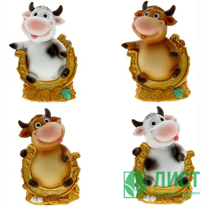 Копилка СГ "Коровка" 12см асс. арт.753540