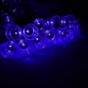 Гирлянда эл. Уличная фигурная 05м 30л. Led колокол цв.Синий (т.Провод) 8реж. Арт.1080118