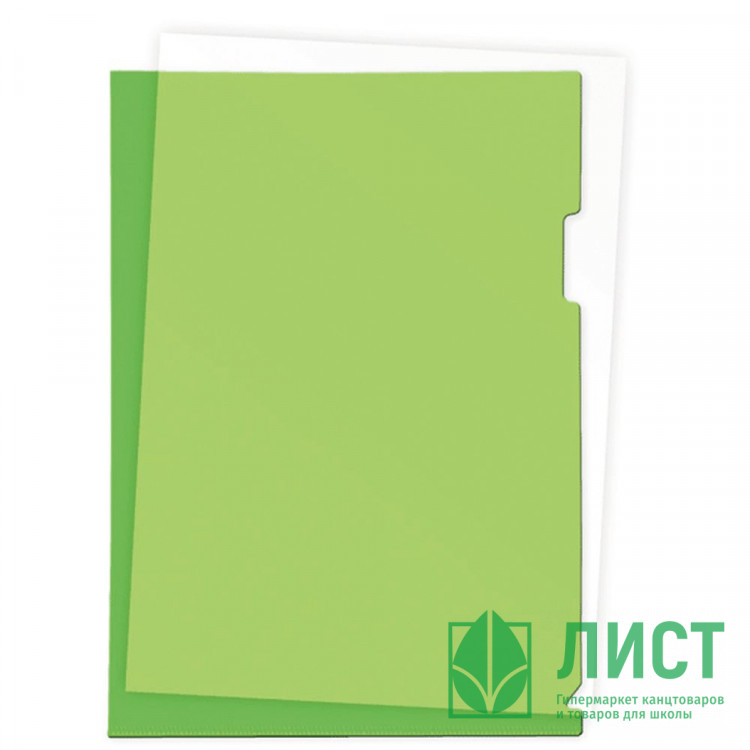 Папка-уголок А4 180мкм  deVENTE зеленый арт.3074714 (Ст.)