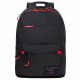 Рюкзак для мальчиков (Grizzly) арт RQL-218-1/1 черный-красный 28×41×18см