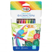 Фломастеры (ГАММА) Классические 10 цветов арт.130822_10