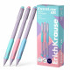 Ручка шариковая не прозрачный корпус (ErichKrause) ErgoLine Kids Pastel синий 0,5/0,25мм арт.62037 (Ст.50)