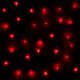 Гирлянда электрическая для дома точечная 5,5м 50LED цвет красный (светлый провод) 8режимов арт.127-016
