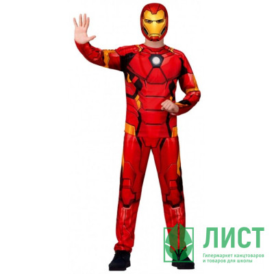 Костюм для мальчика Железный человек (кофта,штаны,головной убор) р.28/110-34/134 арт.1923 Костюм для мальчика Железный человек (кофта,штаны,головной убор) р.28/110-34/134 арт.1923