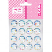 Наклейки-стразы акриловые deVENTE Бриллианты (Diamonds) круглые переливающиеся арт.8002596