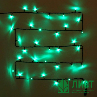 Гирлянда электрическая уличная точечная 07м 80LED цвет зеленый (темный провод) 8режимов артемный 183-292 Гирлянда электрическая уличная точечная 07м 80LED цвет зеленый (темный провод) 8режимов артемный 183-292