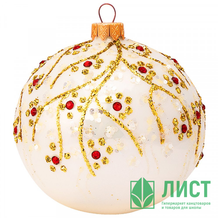 Шар стекло 06см (серия ВС) "Княжеский" п/у арт.КУ-60-201012