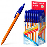 Ручка шар. автомат (ErichKrause) Orange Matic н/проз.корп. синий арт.1 (Ст.50)