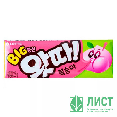 Жевательная резинка Lotte 23гр, Whatta Peach  (Ст.16) Жевательная резинка Lotte 23гр, Whatta Peach  (Ст.16)
