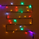 Гирлянда электрическая уличная точечная 11м 120LED "Мерцание" цвет мульти (темный провод) артемный 183-405