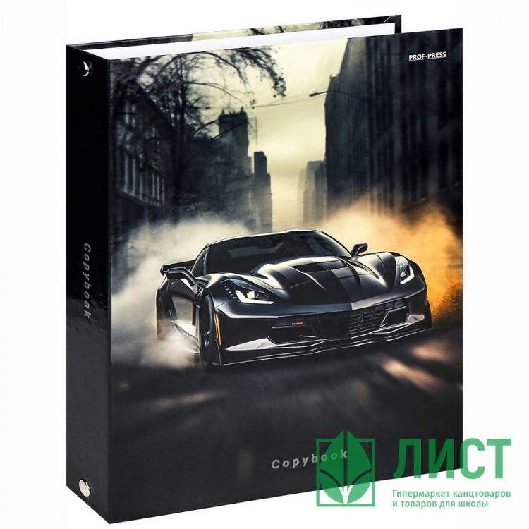 Тетрадь на кольцах А5 клетка 80 листов Prof-Press Городской дрифт арт.Т80-2344