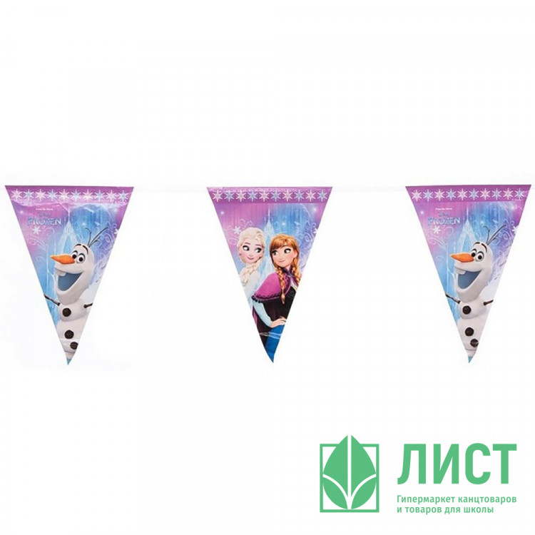 Гирлянда-вымпел Холодное сердце 2,3м. арт.1505-0965