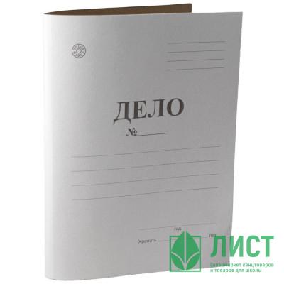Обложка &quot;ДЕЛО&quot; 280г/м2 немелованный картон арт.D00602 (Ст.300) Обложка "ДЕЛО" 280г/м2 немелованный картон арт.D00602 (Ст.300)