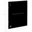Тетрадь пластиковая обложка  А4 клетка 48 листов (ErichKrause) CoverProBook Words черный арт.61959 - 